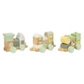 Miniatyrbilde 5 av 7: Tåg trätåg pastellfärgad