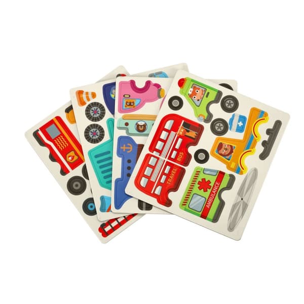 Magnetiskt transportmedel pussel