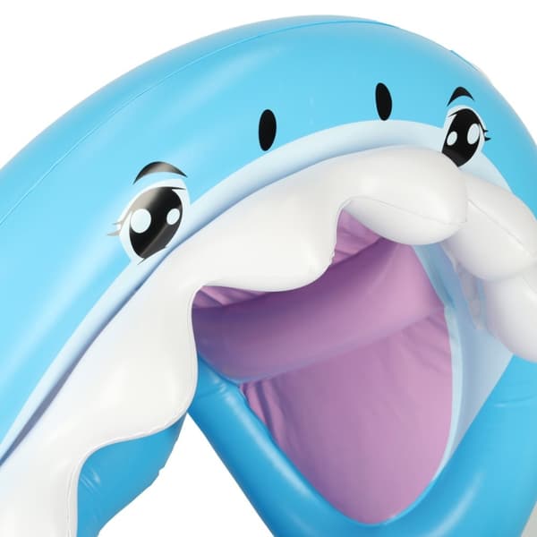 Shark uppblåsbar jollemadrass