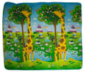 Miniatyrbild 4 av 11: Pedagogisk dubbelsidig skummatta ZOO 200cm x 180cm x 0,5cm
