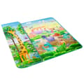 Miniatyrbild 9 av 11: Pedagogisk dubbelsidig skummatta ZOO 200cm x 180cm x 0,5cm