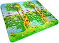 Miniatyrbild 2 av 11: Pedagogisk dubbelsidig skummatta ZOO 200cm x 180cm x 0,5cm
