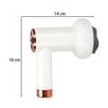 Pikkukuva 8 / 9: Body massage gun bantning 9in1 vit