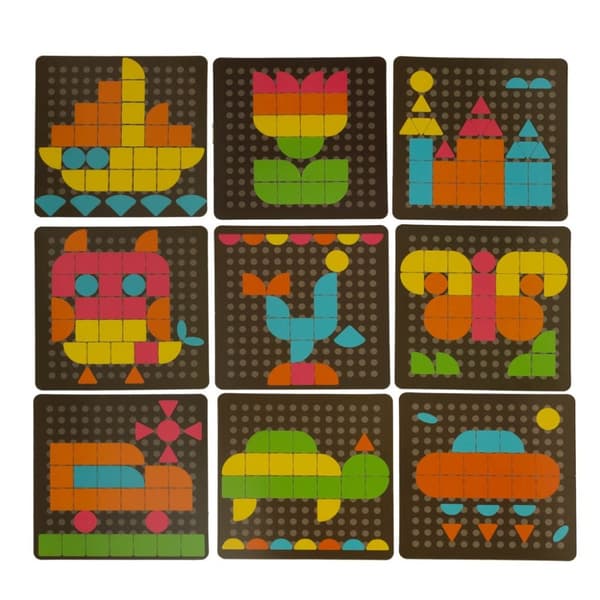 Kreativt pussel mosaikpussel