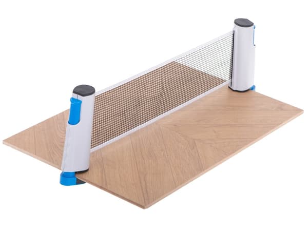 Bordtennis, pingisnät, pallar, racketar