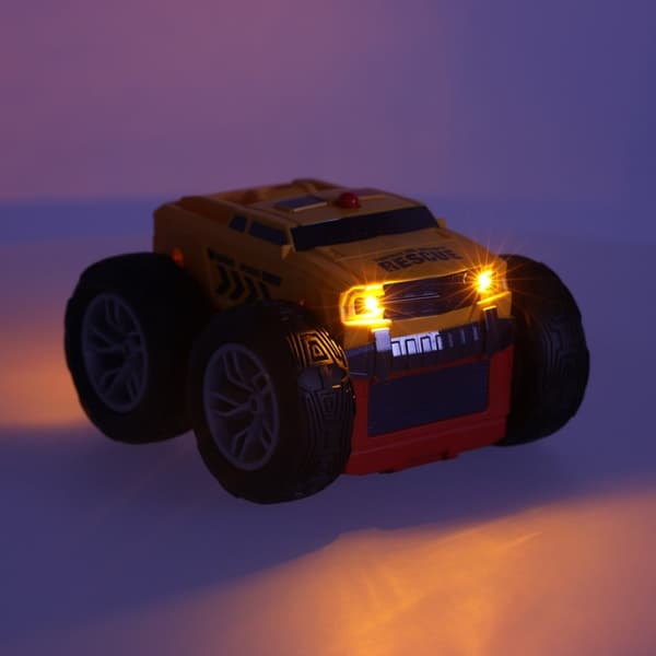 RC Revolt 2-sidig Rescue Racer blå fjärrstyrd bil
