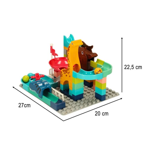 Kreativa block dinosauriepark bollbana 62 st