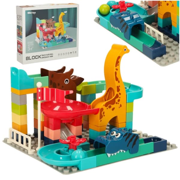 Kreativa block dinosauriepark bollbana 62 st