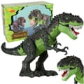 Miniatyrbild 1 av 11: T-REX elektronisk dinosaurie går och ryter grönt