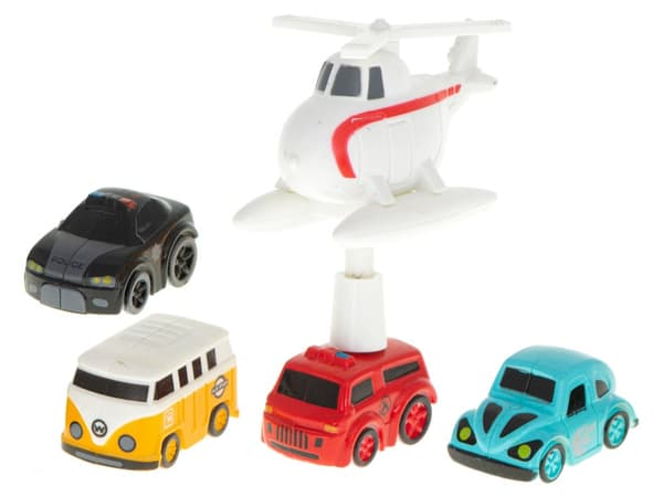 Hinderbana interaktiv parkeringsplats racing 4 bilar