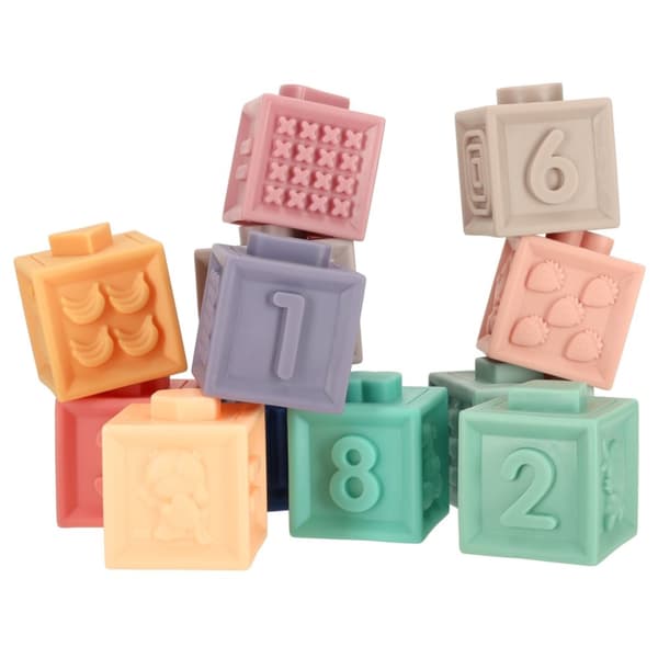 Sensoriska mjuka pedagogiska bollblock 15 element