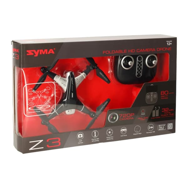 Drönare med fjärrkontrollkamera RC SYMA Z3 2.4GHz HD-kamera