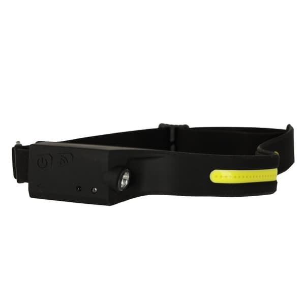 LED-uppladdningsbar pannlampa