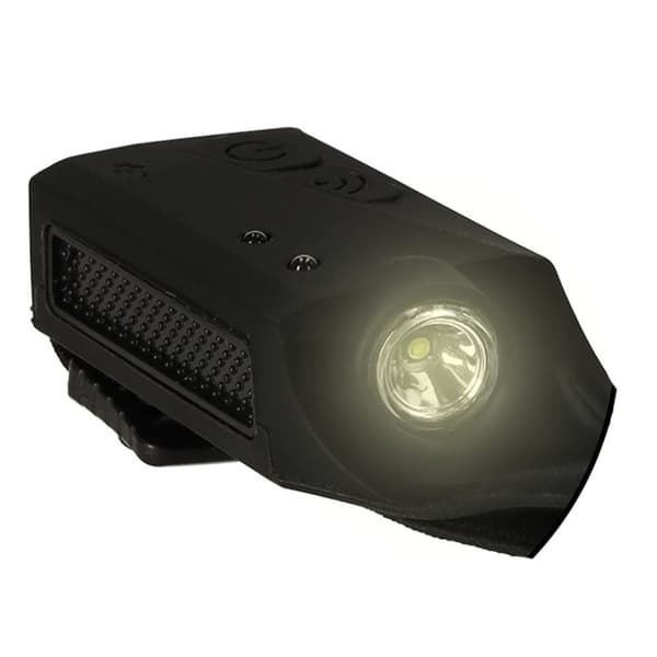LED-uppladdningsbar pannlampa