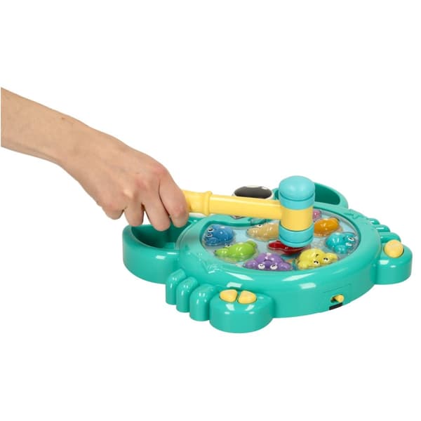 Interaktivt 2-i-1-spel med krabbfiske