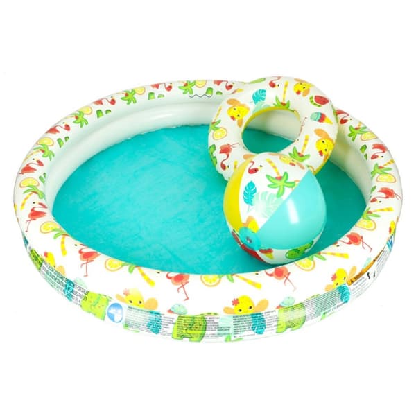 Poolbollcirkel plaskdamm 122 cm