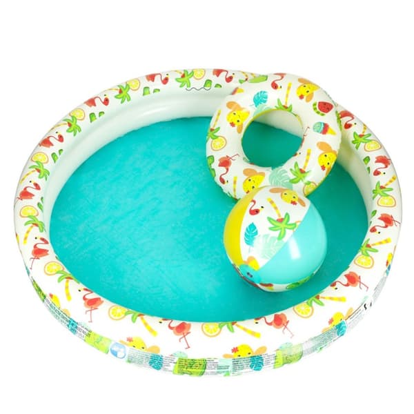 Poolbollcirkel plaskdamm 122 cm