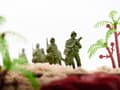 Miniatyrbillede 6 af 11: Soldater militärbasfigurer set 307el.