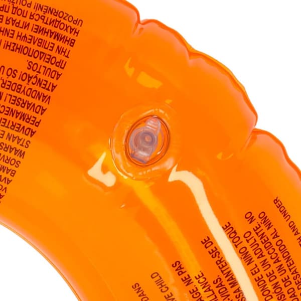 51 cm orange uppblåsbart badhjul