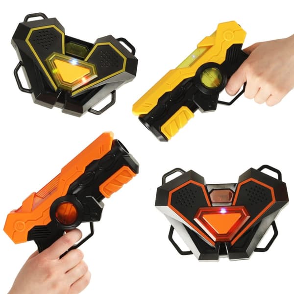 Laserpaintballgevär med infrarött måltavla, set om 2.