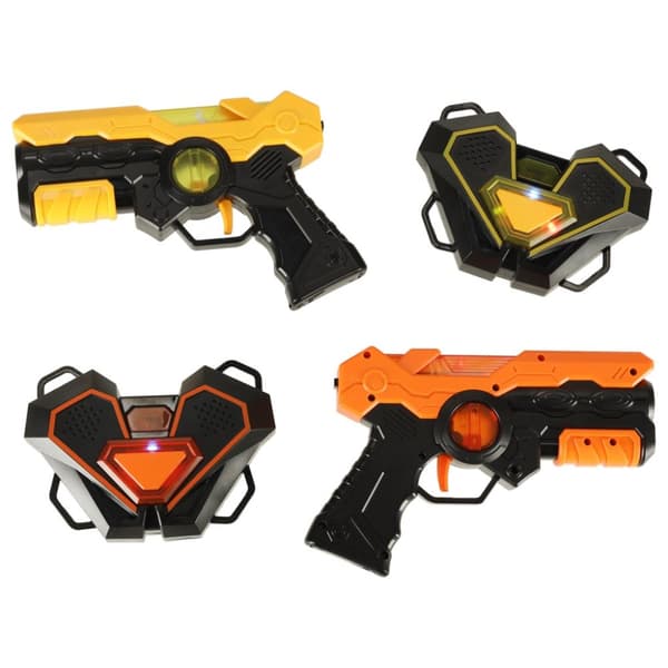 Laserpaintballgevär med infrarött måltavla, set om 2.