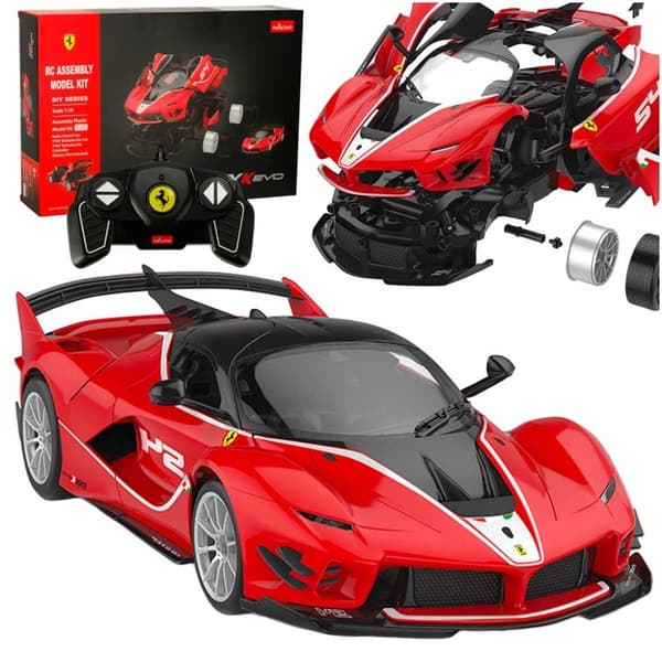 RC-bil 1:18 Ferrari byggsats