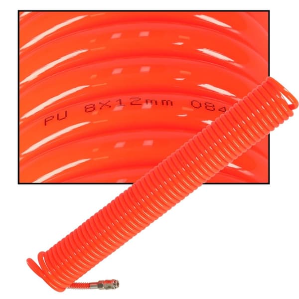 Kompressor spiralluftslang 12mm 15m