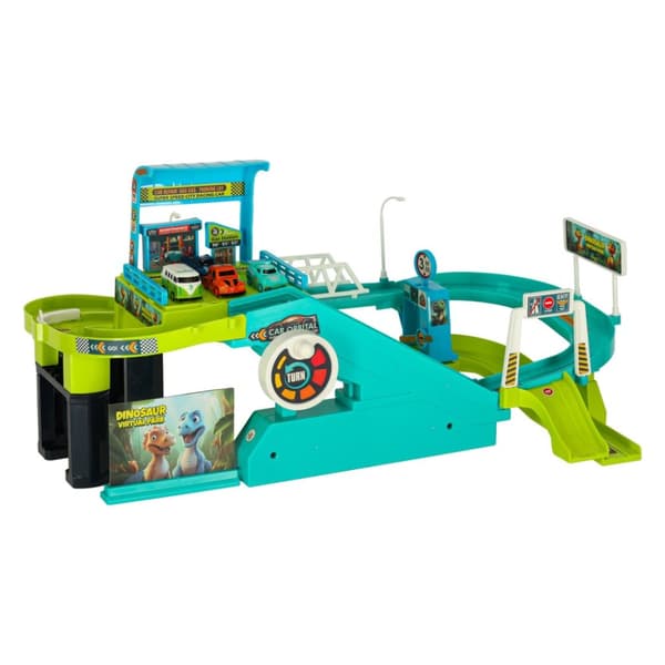 Bilbana parkeringsgarage dinosaurie 4 bilar