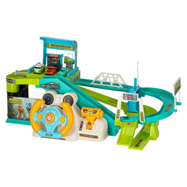 Bilbana parkeringsgarage dinosaurie 4 bilar