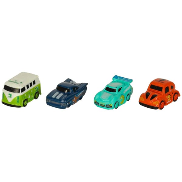 Bilbana parkeringsgarage dinosaurie 4 bilar