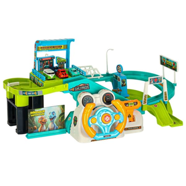 Bilbana parkeringsgarage dinosaurie 4 bilar