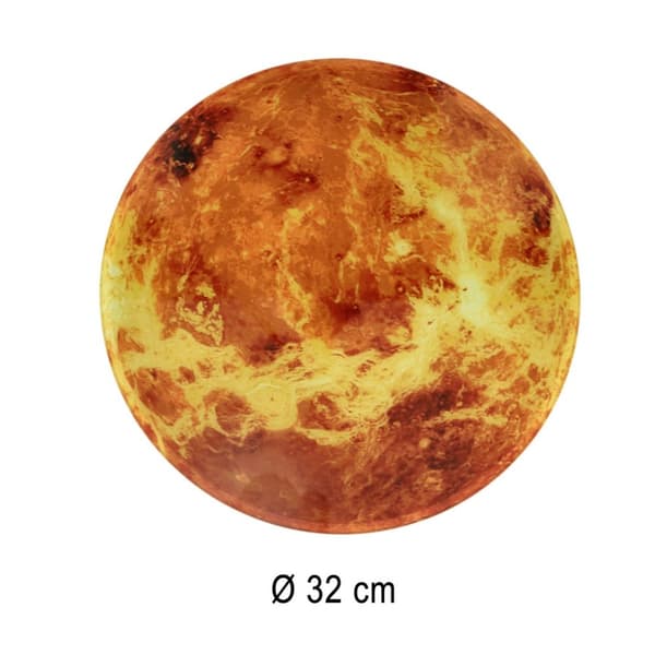 Planet Mars orange 32cm prisklocka