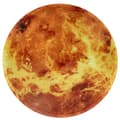 Miniatyrbillede 2 af 8: Planet Mars orange 32cm prisklocka