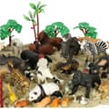 Pikkukuva 4 / 9: Figurer djurparksdjur set om 59 el.