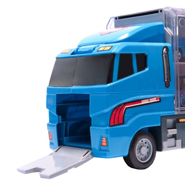 Transportbil TIR-lansering + metallbilar polis
