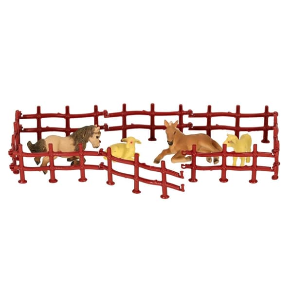 Figurer djurparksdjur set om 31 el.