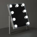 Miniatyrbilde 7 av 8: LED-sminkspegel med USB-lampor 25x30cm