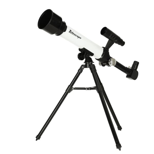 Pedagogiskt astronomiskt teleskop för barn på stativ