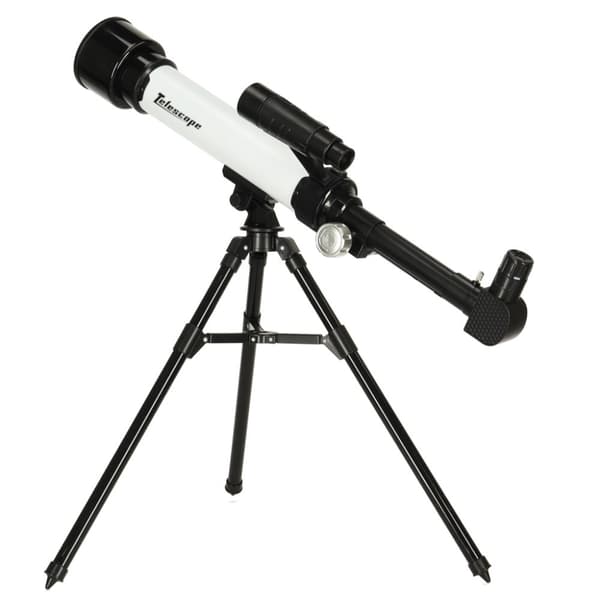 Pedagogiskt astronomiskt teleskop för barn på stativ