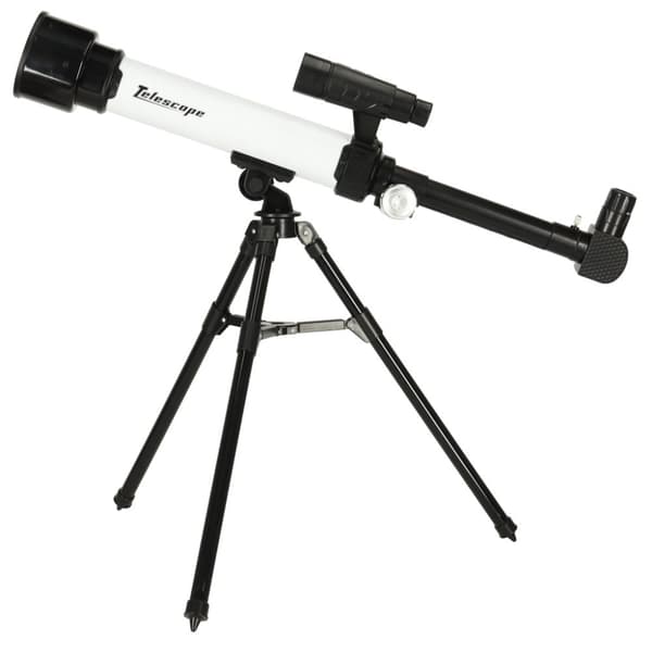 Pedagogiskt astronomiskt teleskop för barn på stativ