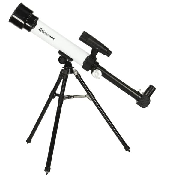 Pedagogiskt astronomiskt teleskop för barn på stativ