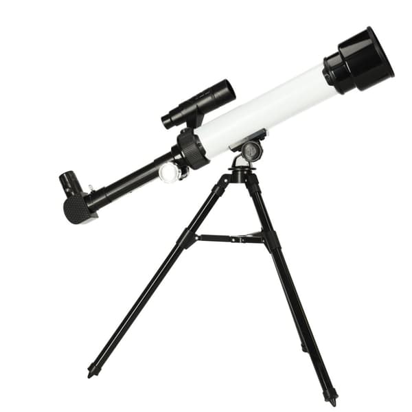 Pedagogiskt astronomiskt teleskop för barn på stativ