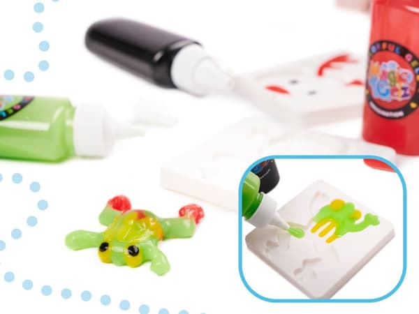 Klej kristalllim slime 3D zestaw 26el.