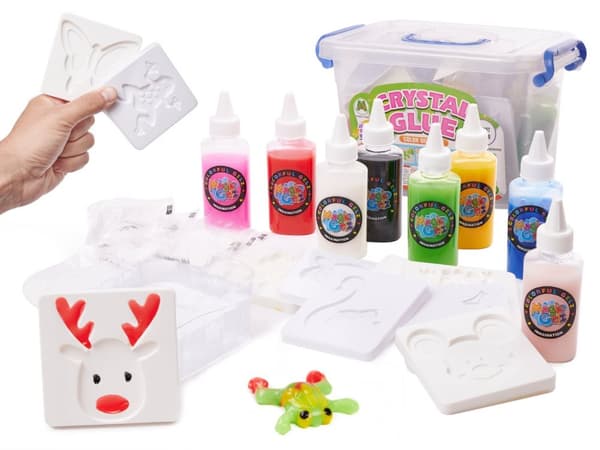 Klej kristalllim slime 3D zestaw 26el.