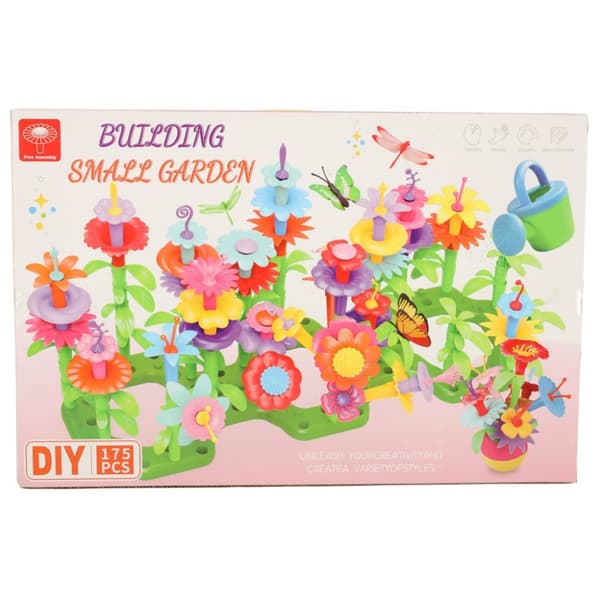 Blommor kreativa block blomsterträdgård 175 element