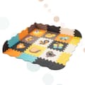 Miniatyrbilde 7 av 11: Skumpusselmatta / lekhage för barn 25 st färgglada djur 114 cm x 114 cm x 1 cm