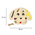 Miniatyrbilde 5 av 6: Trämanipulationsbräda hund 49x37x6,5