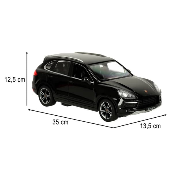 RC-bil 1:14 Porsche Cayenne Turbo svart
