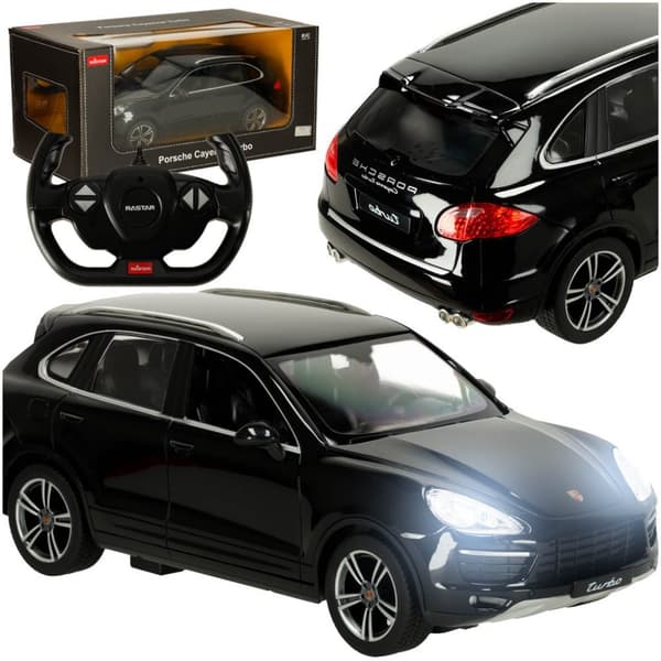 RC-bil 1:14 Porsche Cayenne Turbo svart