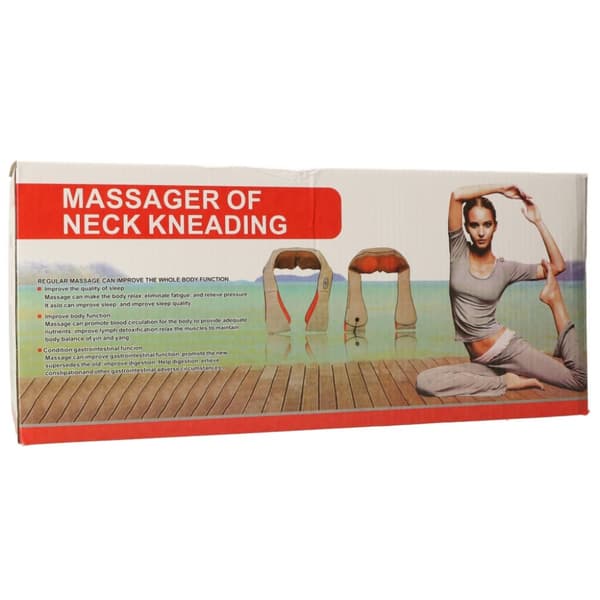 Shiatsu nacke nacke rygg värmande massagekrage